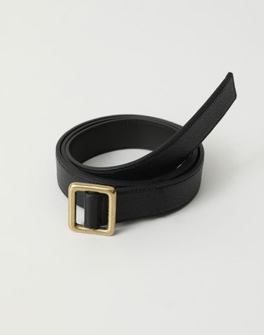 20mm Opal Leather Brass Belt (Gold)