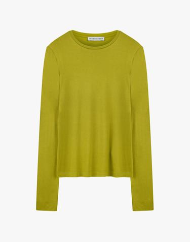 Silky Touch Slim Long Sleeve (Olive)