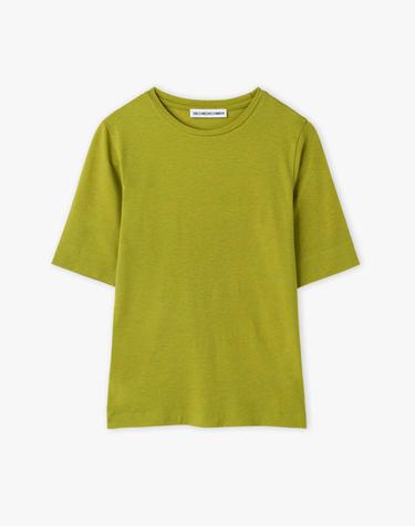 [2차] Slim Half T-Shirts (Olive)