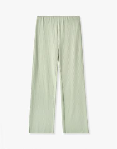 Rib Knit Pants (Mint)