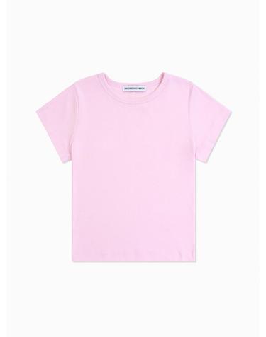 Slim 90S Long T-Shirts (Baby Pink)
