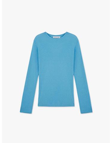 Sheer Touch Long Sleeve (Aqua Blue)