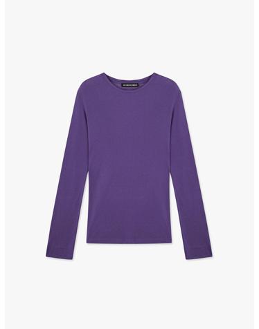 Sheer Touch Long Sleeve (Purple)