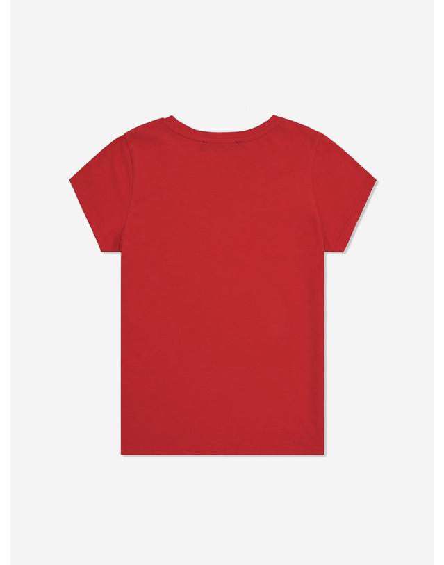 38컴온커먼 Cap Sleeve Slim T-Shirts (Red) 착용컷