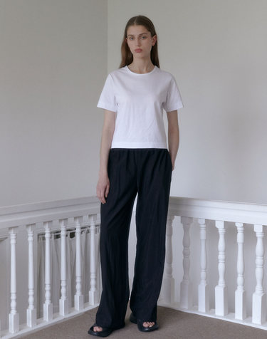 [16차] Nylon Banding Pants (Black) 