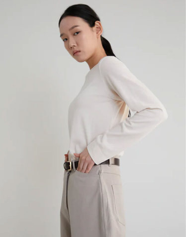 [47차] 20S ROUND T-SHIRTS (IVORY)