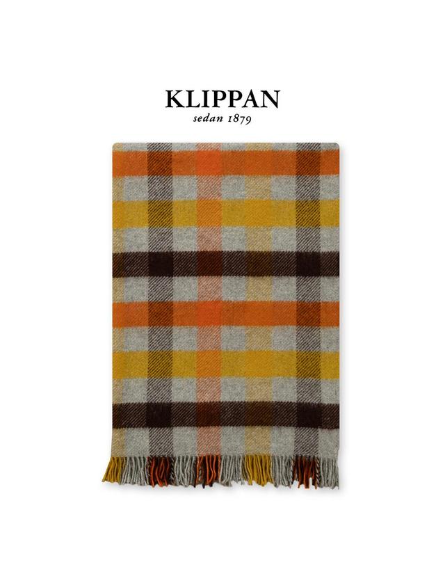 클리판 [클리판] 스웨덴 직수입 램스울 100% 블랭킷 담요 130x180 착용컷