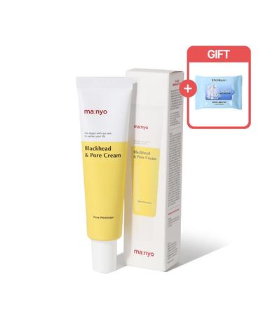 마녀공장 기름 잡는 보송크림 블랙헤드 포어 크림 30ml + 클렌징티슈