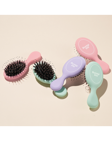미니 돈모브러쉬 파스텔 헤어브러쉬 토끼빗