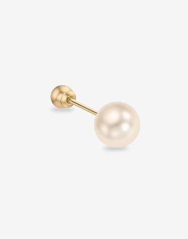 14K 오스트리아 진주 피어싱 4mm/6mm/8mm