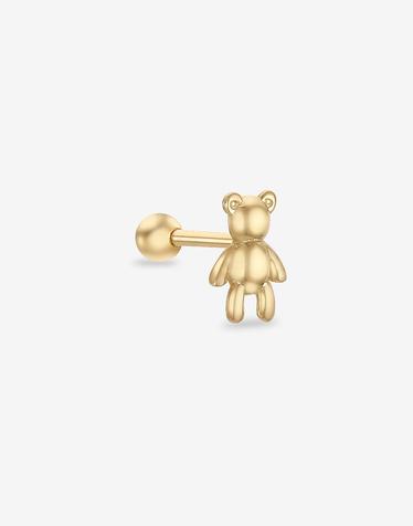 14K/18K 미니 곰돌이 피어싱