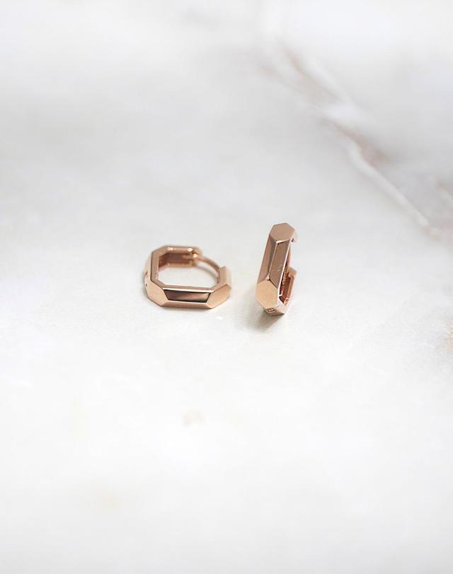 하리쥬얼리 14K/18K 하리 원터치 귀걸이 착용컷