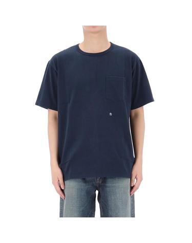 26SS 나나미카 쿨맥스 저지 포켓 반팔 티셔츠 S25SI114E NAVY