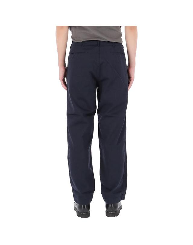 나나미카 26SS 나나미카 와이드 치노 팬츠 SUCS401E NAVY 착용컷