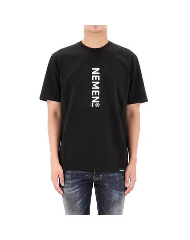 네멘 NEMEN 로고 반팔 티셔츠 NMN_E23145T_111