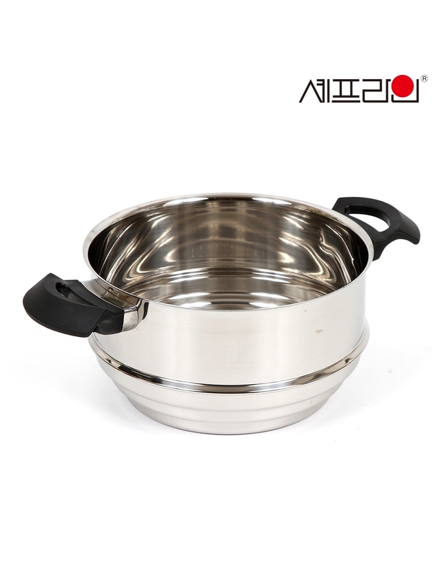 셰프라인 [셰프라인] 허니문 찜기 20cm 착용컷