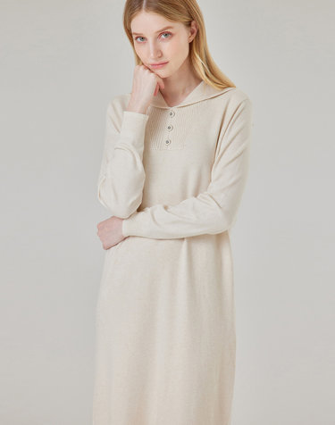세라 카라 니트 원피스_M3W2OP3001