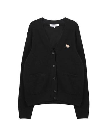 라프리마 메종키츠네 베이비 폭스 램스울 박시 가디건 PW00501-KT1006-P199