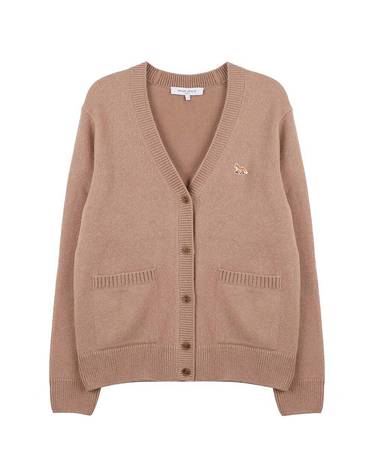 라프리마 메종키츠네 베이비 폭스 램스울 박시 가디건 PW00501-KT1006-0054
