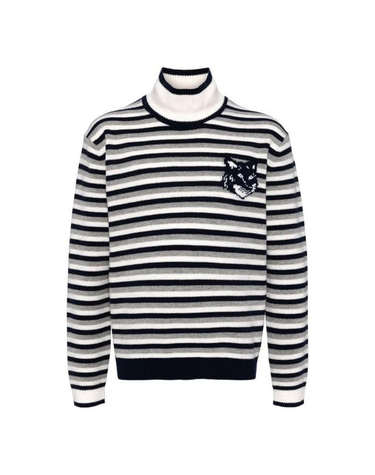 [명품] 라프리마 메종키츠네 폭스 헤드 인타르시아 컴포트 스트라이 NM00803KM0329 B481