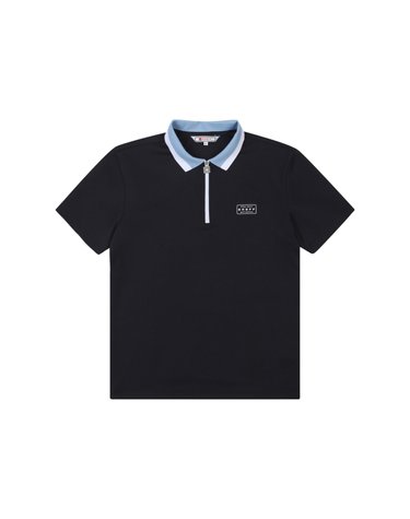 [온오프골프웨어] 남성 네오플랜 반집업 티셔츠 OF9043GA_BLACK