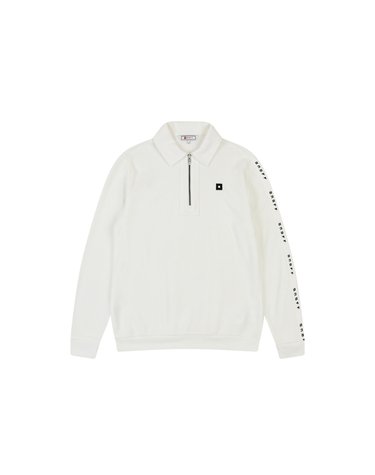 [온오프골프웨어] 남성 반집업 부클 티셔츠 OF9153GB_WHITE