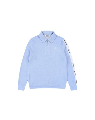 [온오프골프웨어] 남성 반집업 부클 티셔츠 OF9153GB_BLUE