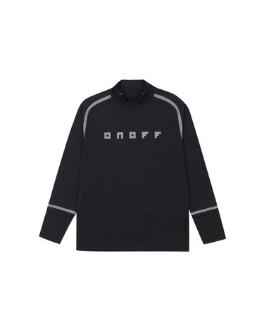 [온오프골프웨어] 남성 스트레치 모크넥 셔츠 OF9232GB_BLACK