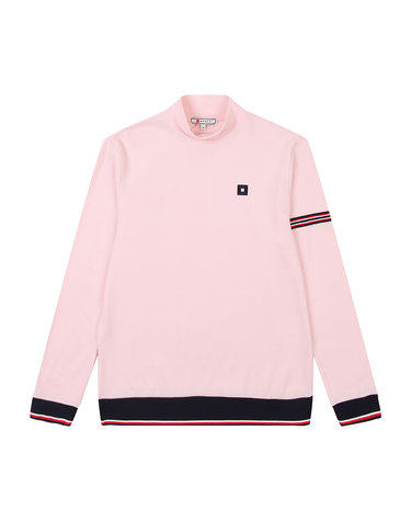 [온오프골프웨어] 남성 베이직모크넥 긴팔티셔츠 OF9202GB_PINK