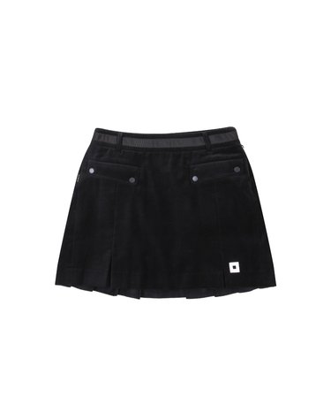 [온오프골프웨어] 여성 코듀로이 스커트OF4092LB_BLACK
