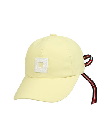 [온오프골프웨어] 여성 리본포인트 볼캡 OF8402LA_YELLOW