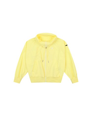 [온오프골프웨어] 여성 와이드카라 가오리핏 블루종 OF1103LA_YELLOW