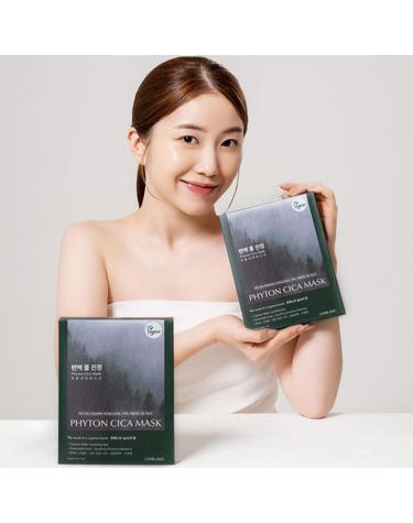 피부진정 탄력 수분 미백 주름개선 편백 피톤시카 마스크팩 (1ea)