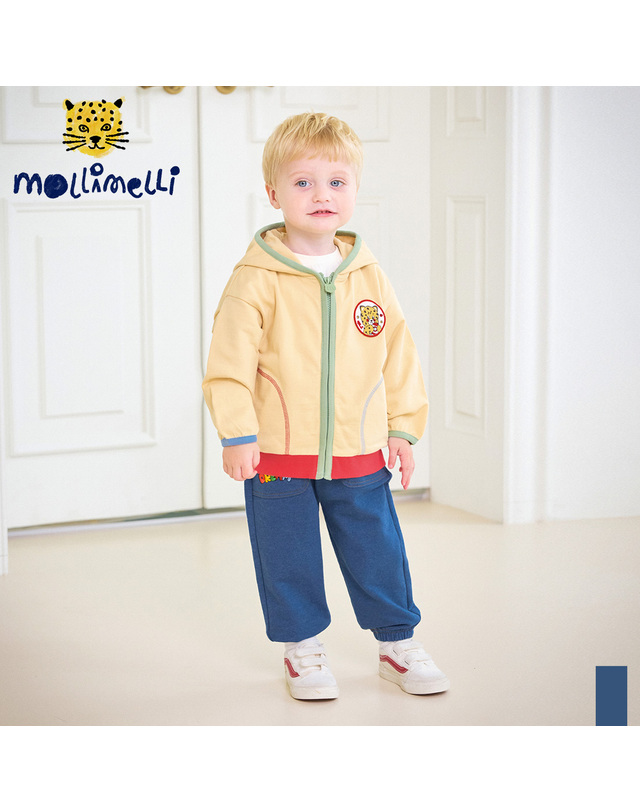 몰리멜리 치타데님라이크팬츠 착용컷