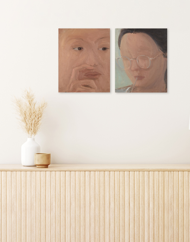 서민지 코를 긁적 착용컷