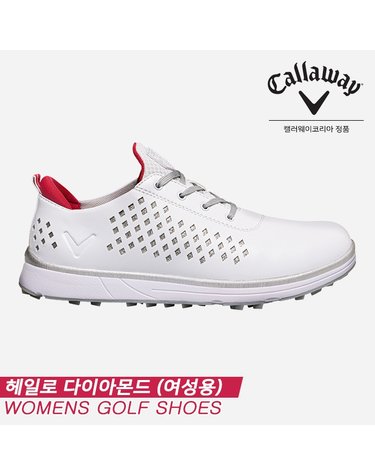 캘러웨이 2022 헤일로 다이아몬드 골프화[화이트핑크][여성용]