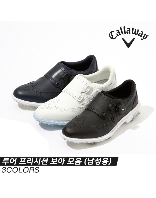 캘러웨이 캘러웨이 2020 캘러웨이 리미티드 투어 프리시션 보아 골프화 모음[남성용][3COLORS] 착용컷