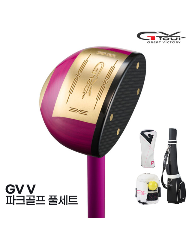 지브이투어 지브이투어 GV V 파크골프 풀세트[여성용/백포함] 착용컷