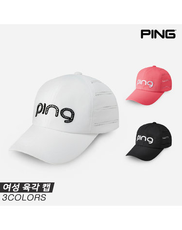 [삼양인터내셔널정품]2022 핑 육각 캡[3COLORS][여성용]