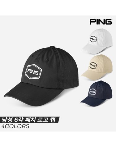 [삼양인터내셔널정품]2023 핑 남성 5각 패치 로고(PAECHI LOGO) 골프모자[3COLORS][남성용]