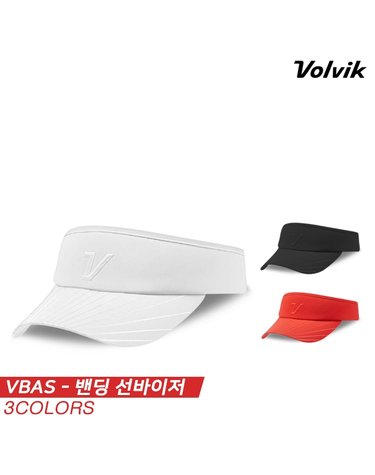 [볼빅정품]2021 볼빅 골프 VBAS 밴딩 썬바이저[3COLORS][VBASCP][여성용]