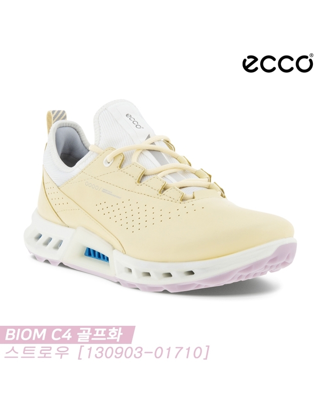 에코 [에코코리아정품]2023 에코 바이옴 C4(BIOM C4) 골프화[스트로우][130903-01710][여성용] 착용컷
