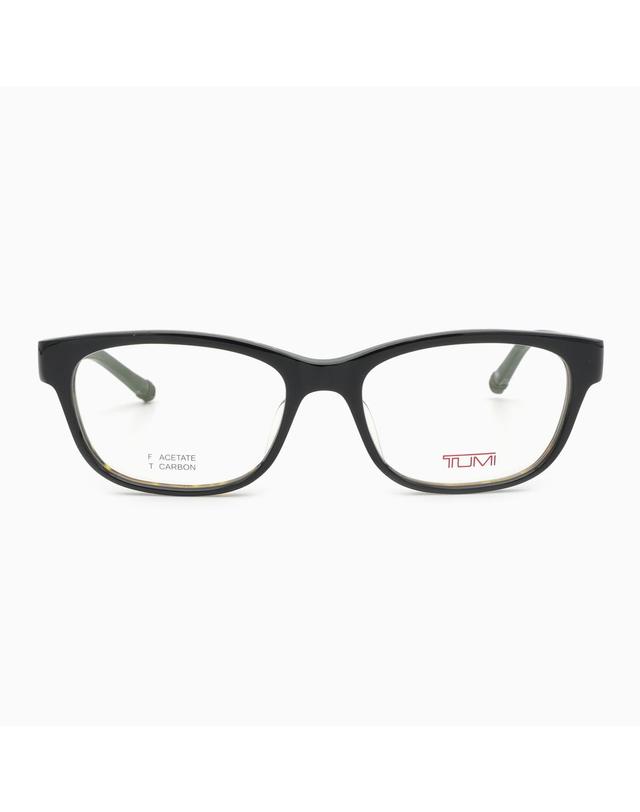 투미 [TUMI] 투미 남녀 사각 안경테 아세테이트 TU10-0010-02 멀티투톤 카본템플 멀티컬러 착용컷