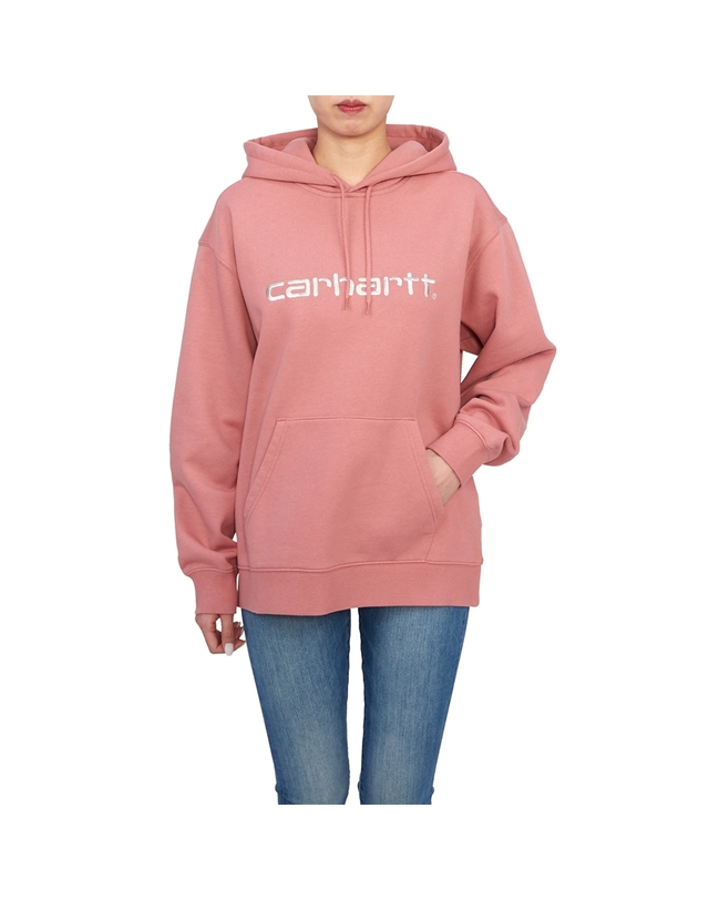 칼하트 윕 칼하트윕 여성 기모 후드티 I033648 2D8XX 착용컷