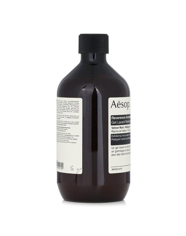 이솝 이솝 아로마티크 경전 나사 캡이 있는 경건한 아로마티크 핸드워시 500ml 착용컷