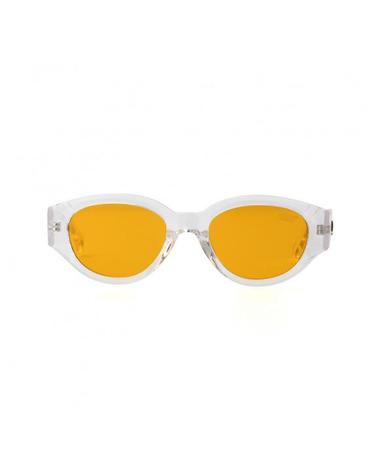 D.fox Original Glossy Clear / Orange Tint Lens