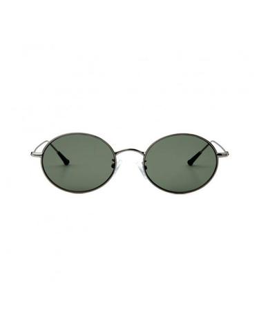 Dominik Silver / Dark Green Lens