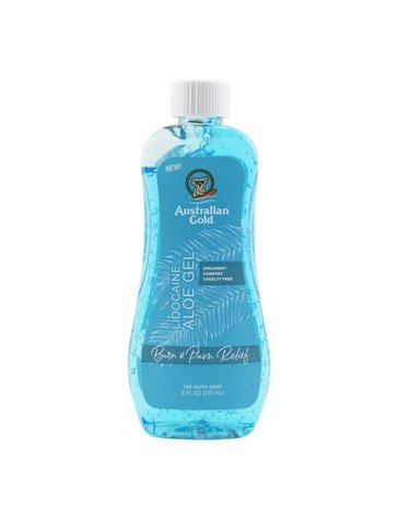오스트레일리안 골드 알로에 프리즈 젤 윗 리도케인 237ml