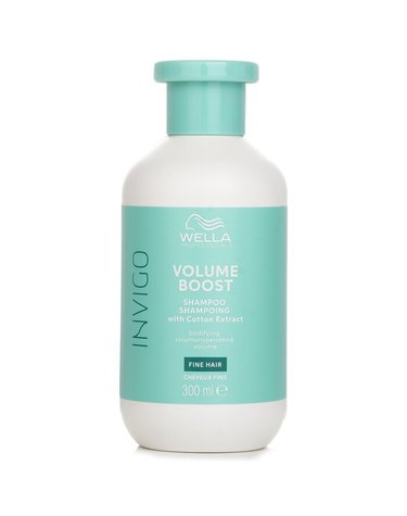 웰라 인비고  부스트 코튼 추출물이 된 인비고  부스트 샴푸 파인 헤어 300ml