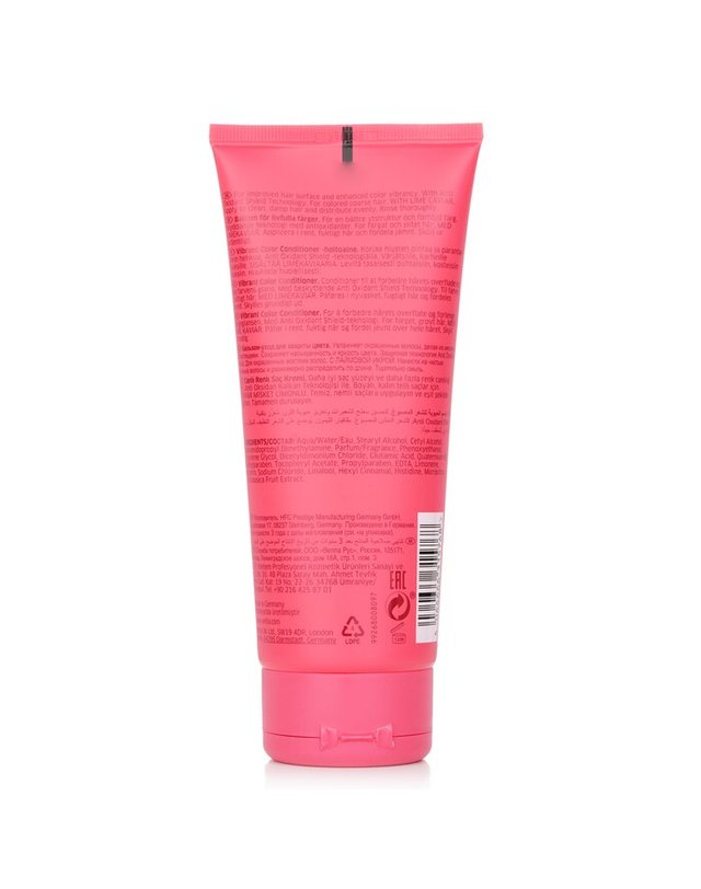 웰라 웰라 인비고 브릴리언스 바이브런트 컬러 컨디셔너 # Coarse 200ml 착용컷